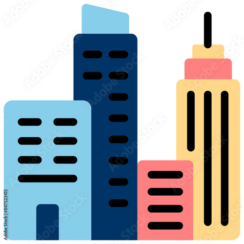 City Icon Vector