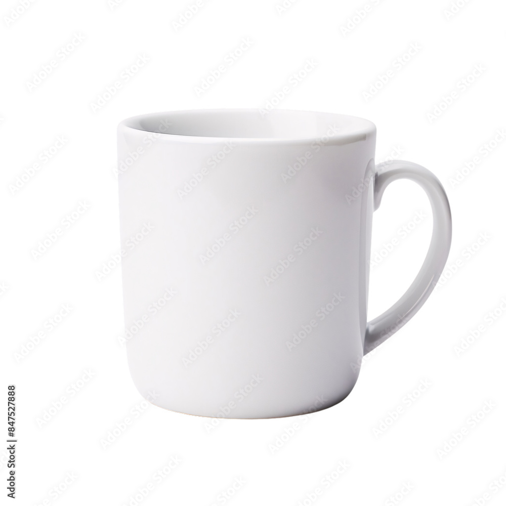Simple White Ceramic Coffee Mug Transparent PNG Simple White Ceramic Coffee Mug Transparent PNG