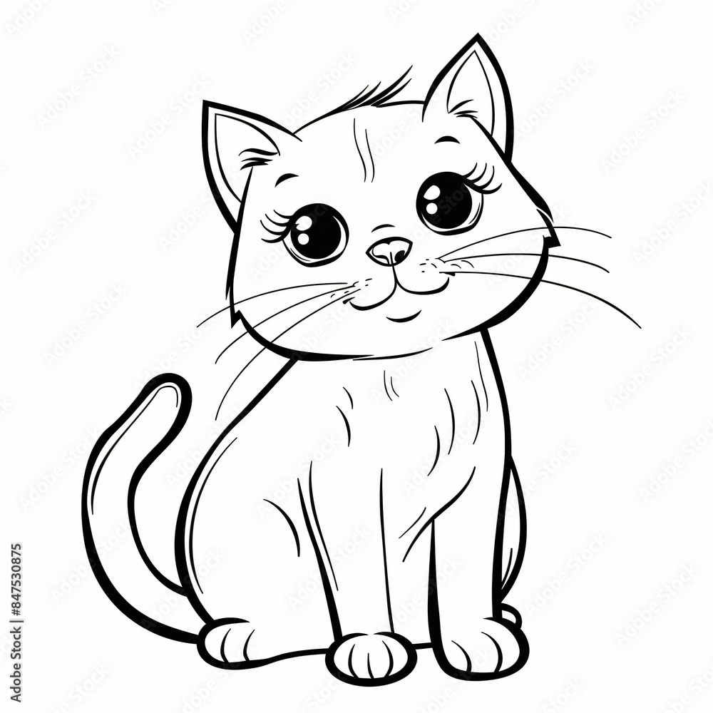 a drawing of a cat with a tail that says quot the name quot a drawing of a cat with a tail that says quot the name quot