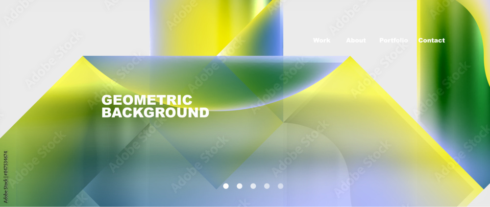Abstract geometric shapes web design page. Vector Illustration For Wallpaper, Banner, Background, Card, Book Illustration, landing page Abstract geometric shapes web design page. Vector Illustration For Wallpaper, Banner, Background, Card, Book Illustration, landing page