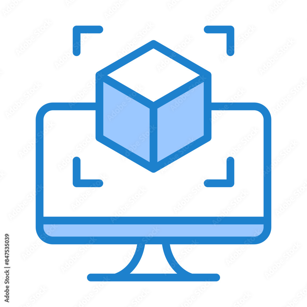 Computer Assisted Design Icon Computer Assisted Design Icon