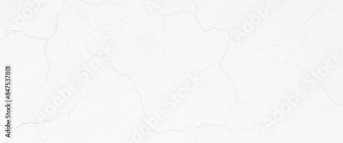 Vector old plaster wall crack surface for texture or crack concrete white wall or cement wall background
