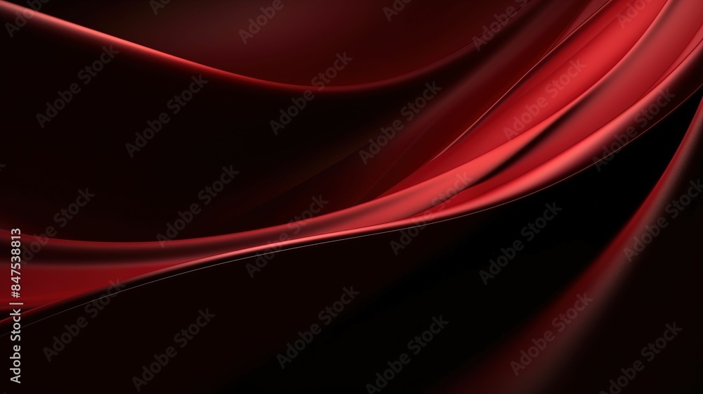 Abstract Red Wave - Modern Background Abstract Red Wave - Modern Background