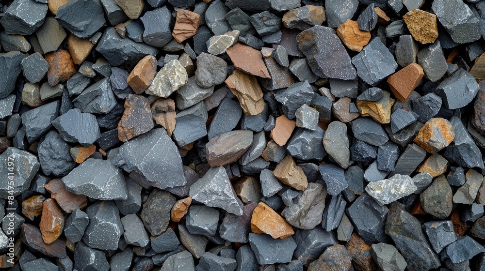 Background with a texture of gravel Background with a texture of gravel