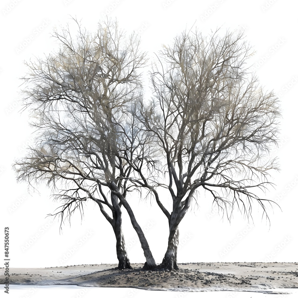 dead trees, dry trees in Thailand isolated on a white background generative ai
dead trees, dry trees in Thailand isolated on a white background generative ai