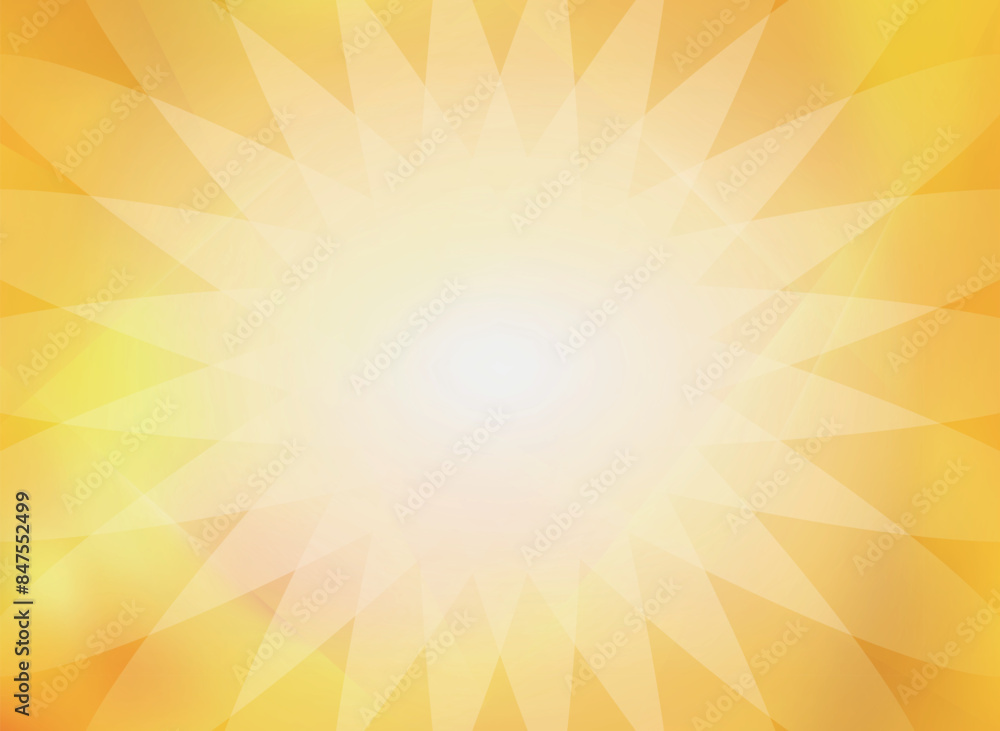 Obraz premium 幾何学 背景 フレーム ドット オレンジ ヒマワリ 