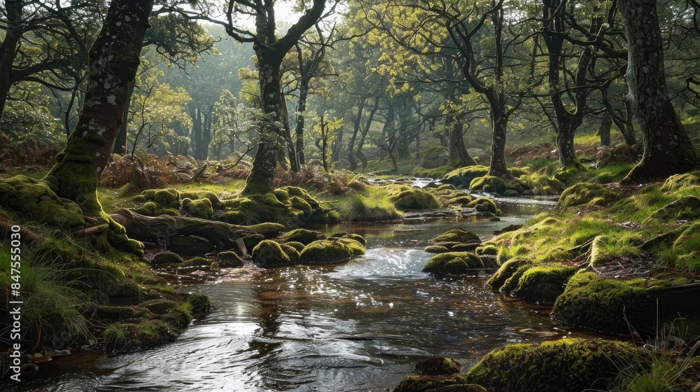 A naturally beautiful untouched woodland brimming with fresh spring water A naturally beautiful untouched woodland brimming with fresh spring water
