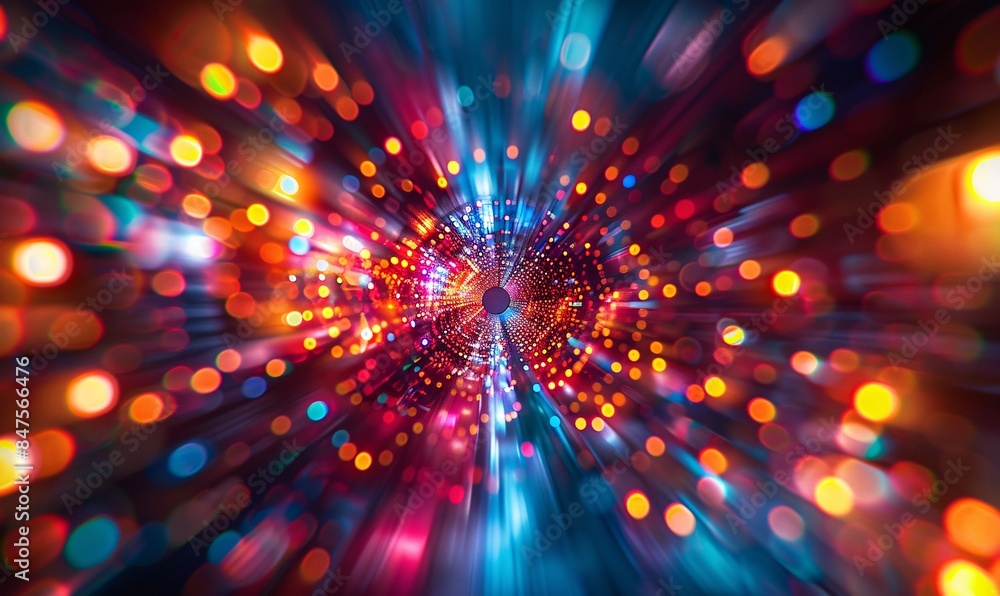 an artistic blur abstract with a Ferris wheel's colorful lights creating a dynamic backdrop, ideal for showcasing text an artistic blur abstract with a Ferris wheel's colorful lights creating a dynamic backdrop, ideal for showcasing text