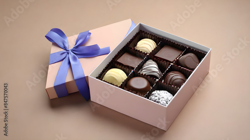 box with chocolates © High