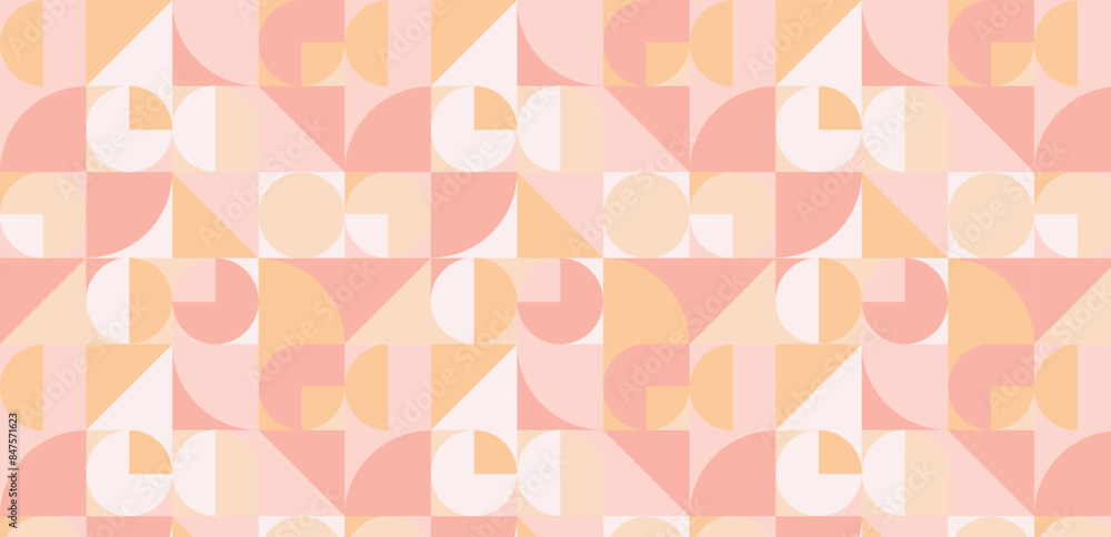 Geometric mosaic seamless pattern in colorful skin tone shades, squares texture for textile EPS. Geometric mosaic seamless pattern in colorful skin tone shades, squares texture for textile EPS.