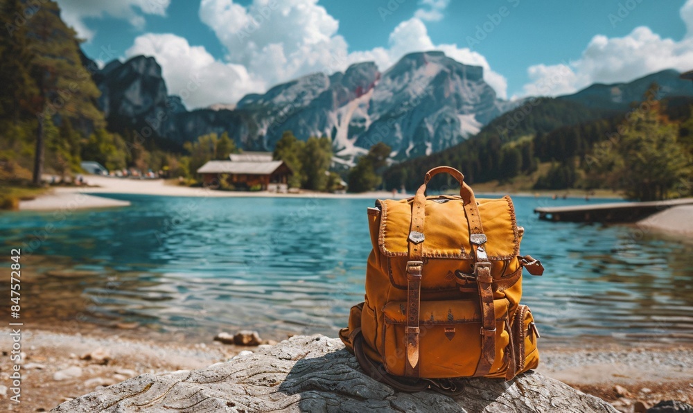 Inspire wanderlust with this travel, designed with copy space for your travel agency or brand