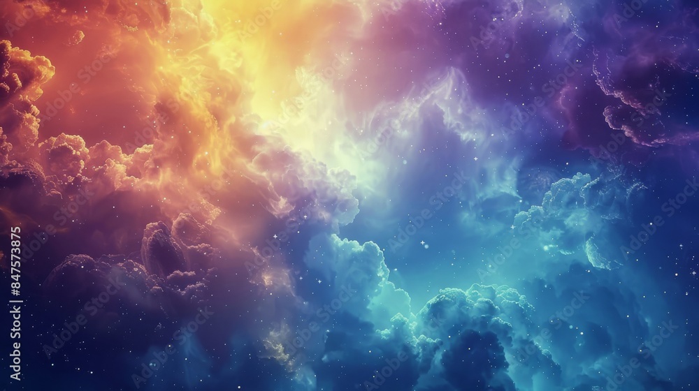 Ethereal cosmic clouds dreamscapes abstract background Ethereal cosmic clouds dreamscapes abstract background