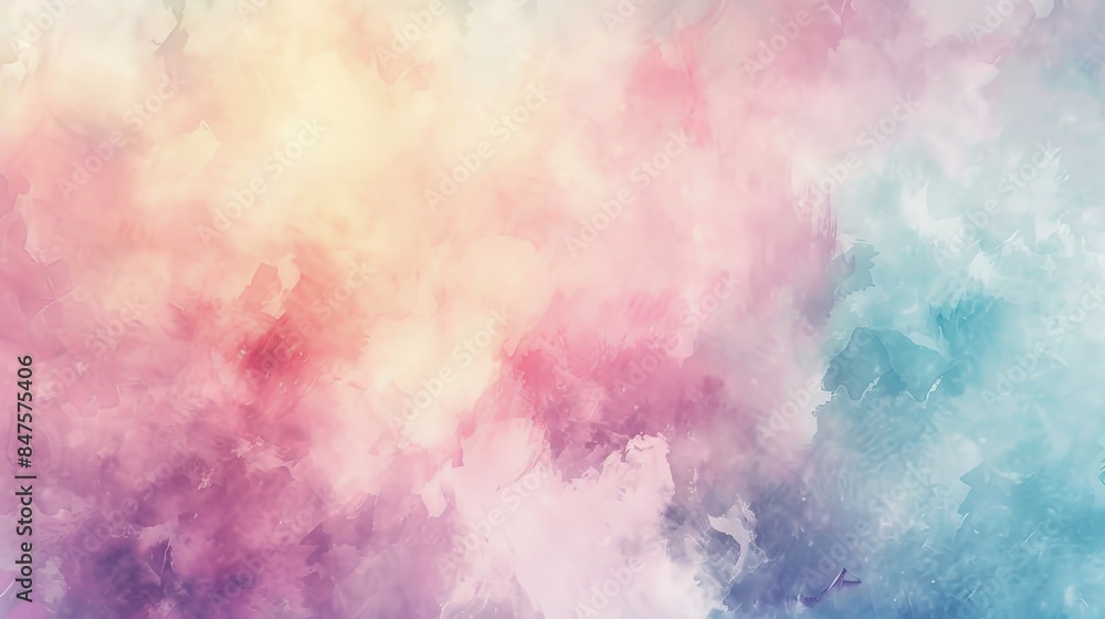 Ethereal watercolor strokes dreamscape abstract background Ethereal watercolor strokes dreamscape abstract background