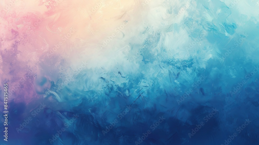 Ethereal watercolor strokes dreamscape abstract background