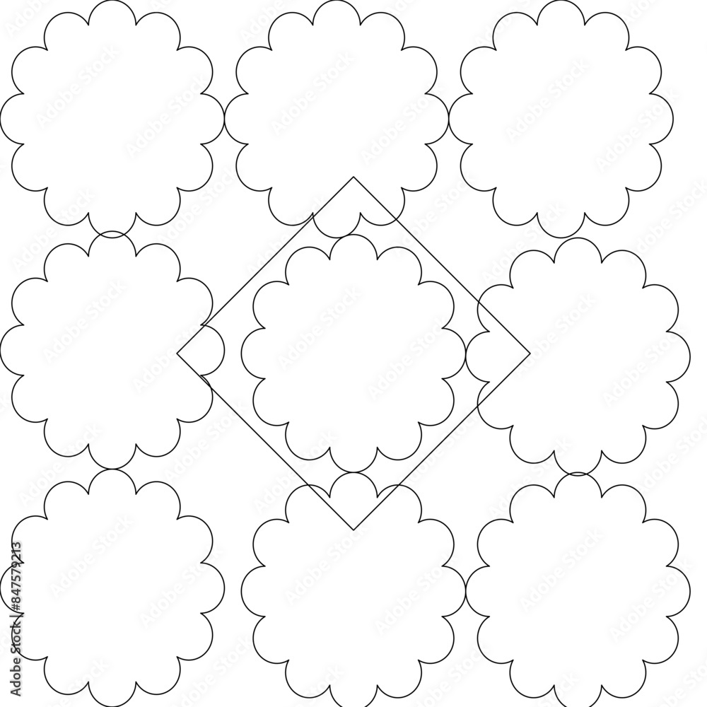 Fototapeta premium minimal, rose, set, line, retro, elegance, background, blackboard, white, backdrop, holly, tattoo, luxury, label, frame, elegant, banner, art deco, classic, flower, fantasy, pattern, fabric, logo, cut