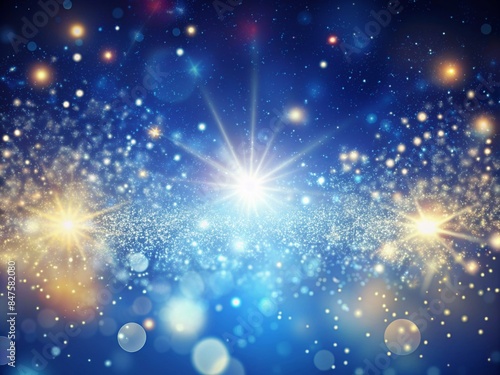 Sparkling blurred Background. Abstract Bokeh Background, Backdrop, Decoration, Blurred, Shiny, Defocused,