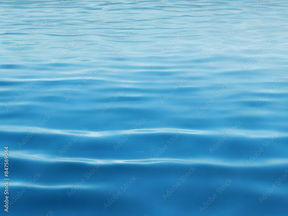 Clean Water Texture. Realistic Water Surface Overlay, blue water surface Clean Water Texture. Realistic Water Surface Overlay, blue water surface