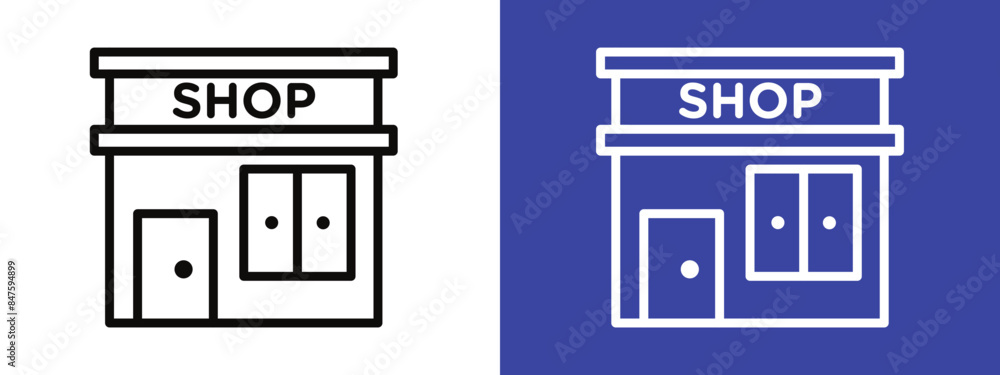 Community Store Icon Ideal for Local Business and Shopping Themes Community Store Icon Ideal for Local Business and Shopping Themes