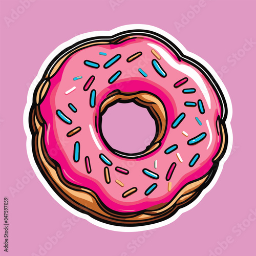 donut with sprinkles