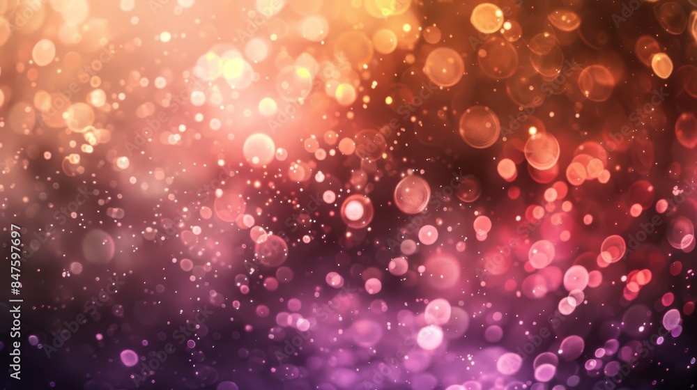 Bokeh light effect background generated by ai Bokeh light effect background generated by ai