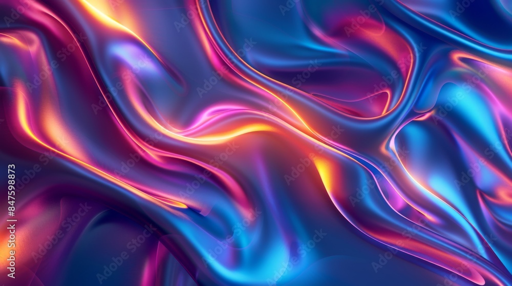 Abstract neon lights background illusttration geenerateed byy ai Abstract neon lights background illusttration geenerateed byy ai