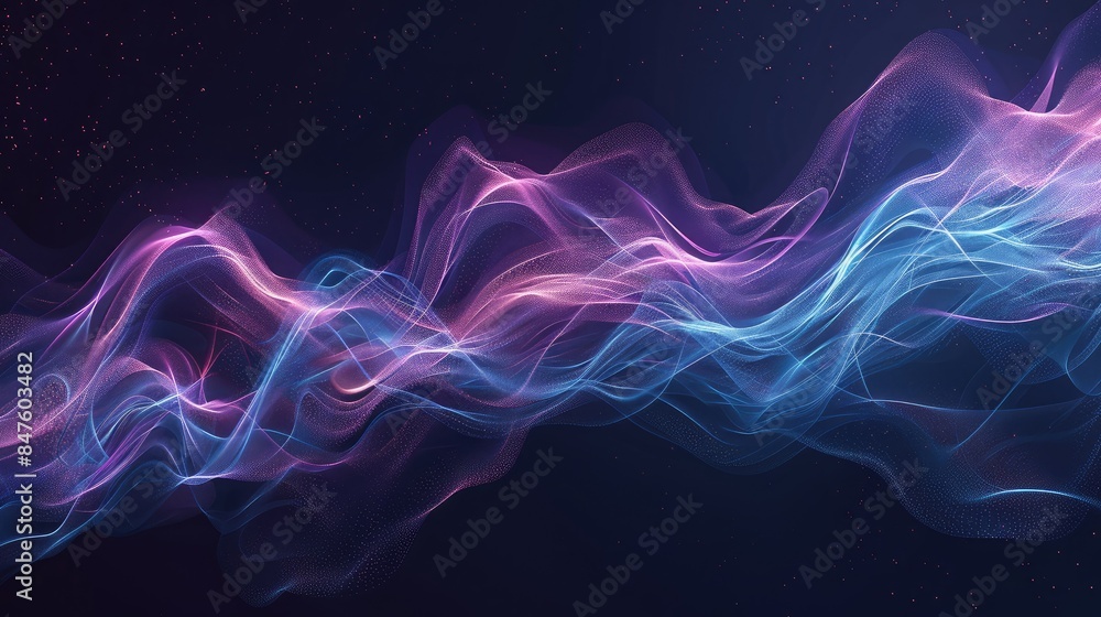 Electric abstract waves pulse with energy. For digital background Electric abstract waves pulse with energy. For digital background