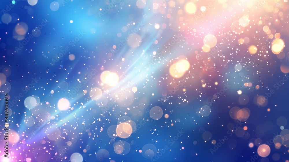 Bokeh light effect background generated by ai Bokeh light effect background generated by ai