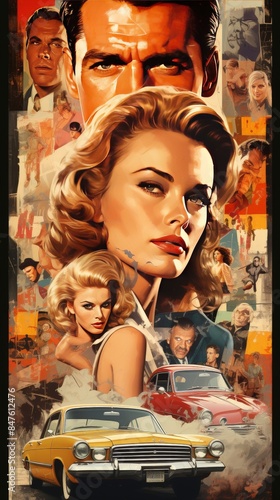 Designing Dramatic Wallpapers Using Classic Movie Posters