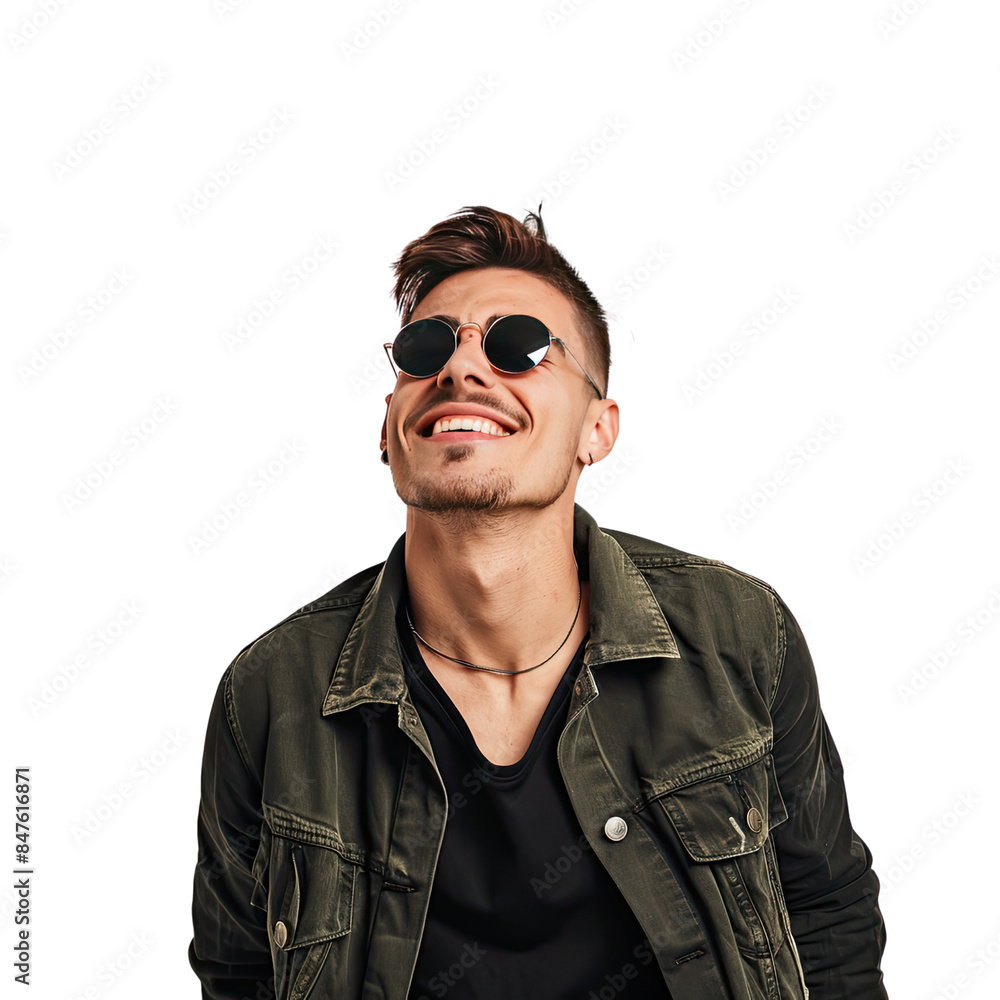 Obraz premium Photo Of A Man Without Background, Generative AI