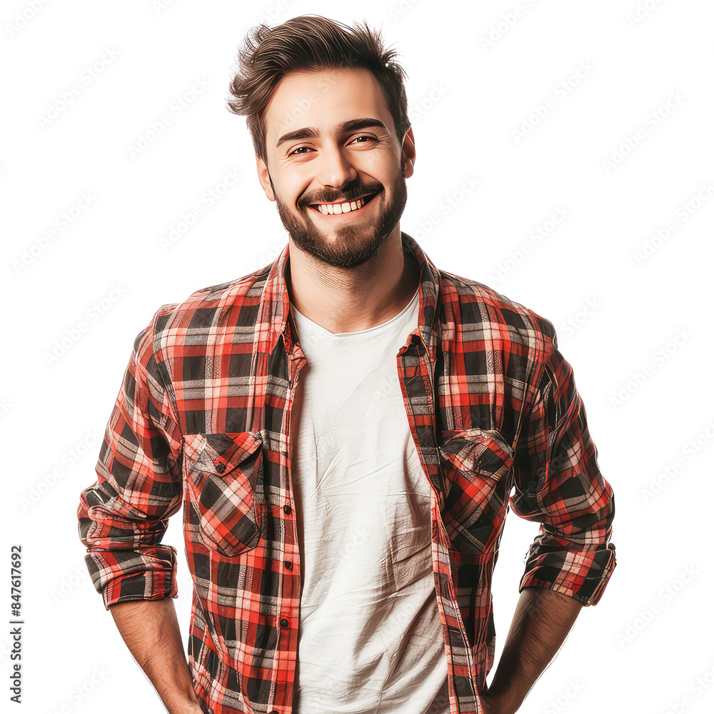 Photo Of A Man Without Background, Generative AI Photo Of A Man Without Background, Generative AI