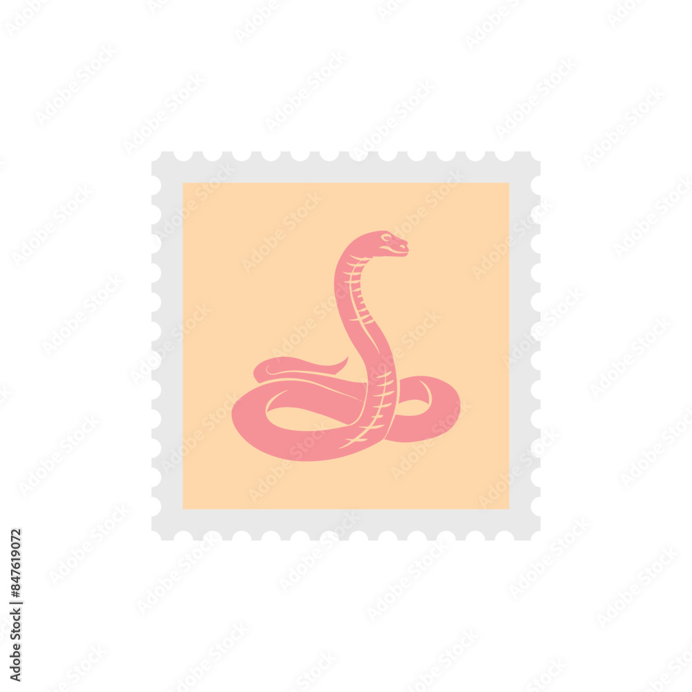 Fototapeta premium Postage Stamp Element