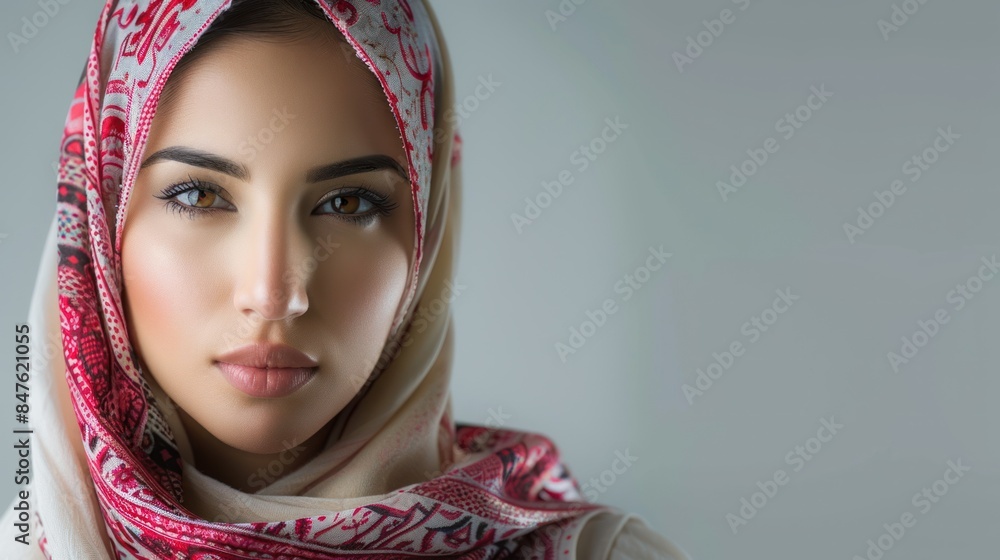 beautiful arab girl on white background beautiful arab girl on white background
