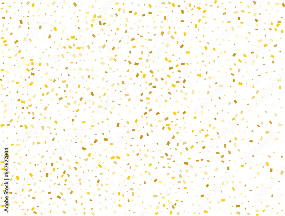Gender Neutral Golden Rectangular Confetti Gender Neutral Golden Rectangular Confetti