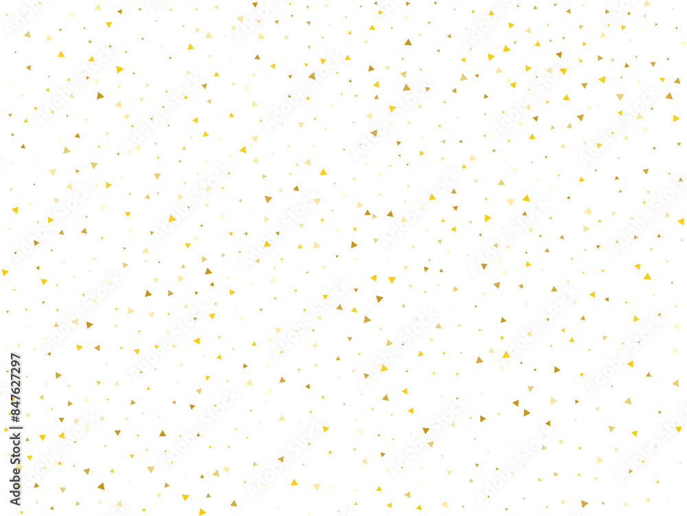Yellow Triangle Confetti Yellow Triangle Confetti