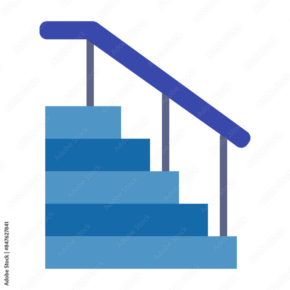 Stairs Flat icon Stairs Flat icon