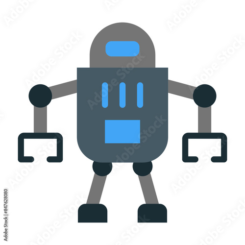 Robot  Flat icon