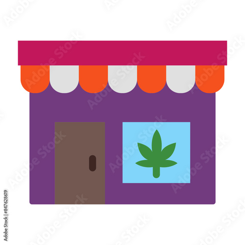 Drug store  Flat icon