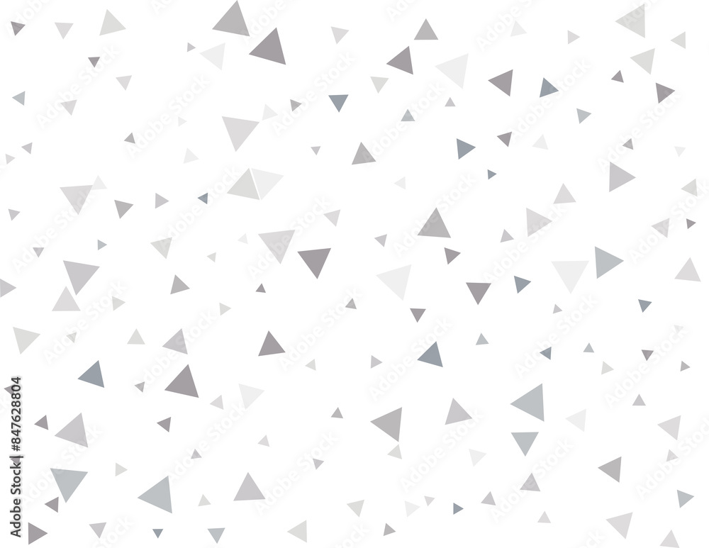 Silver Triangular Confetti Silver Triangular Confetti