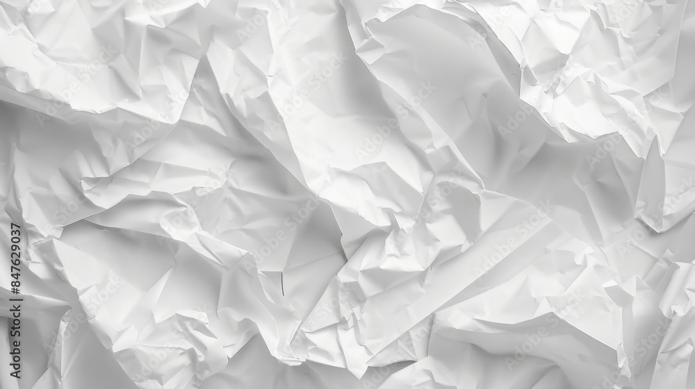 Crumpled paper background illustration generared by ai Crumpled paper background illustration generared by ai