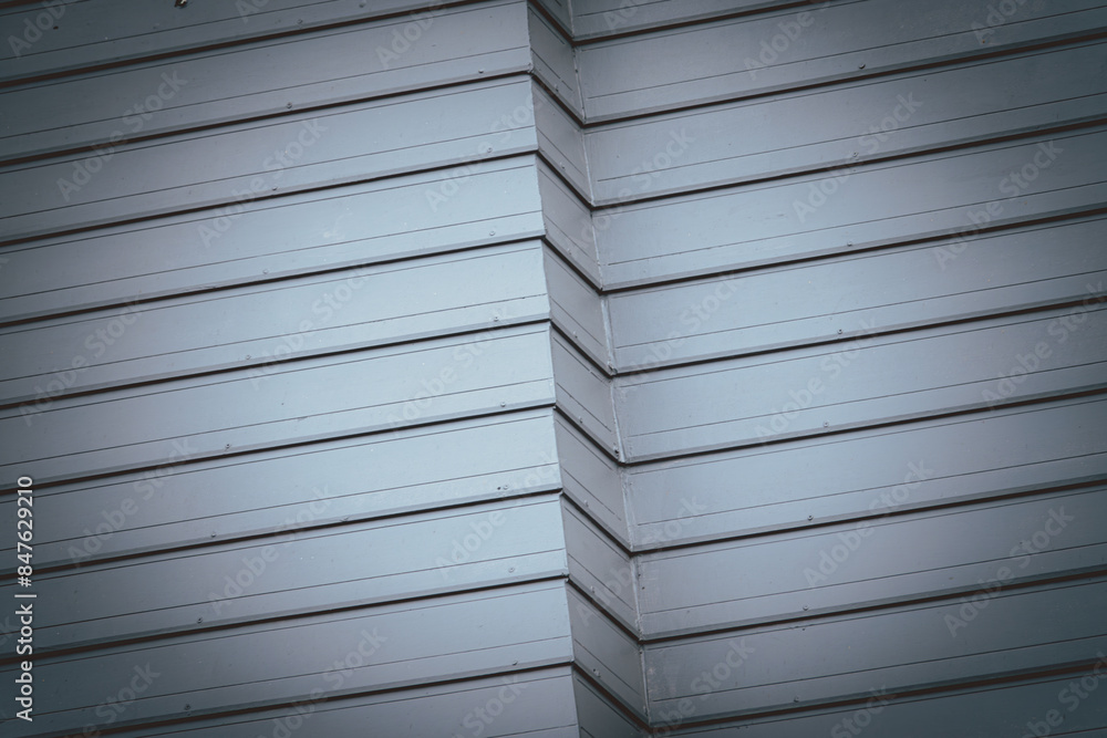 a building with a blue and white color scheme a building with a blue and white color scheme