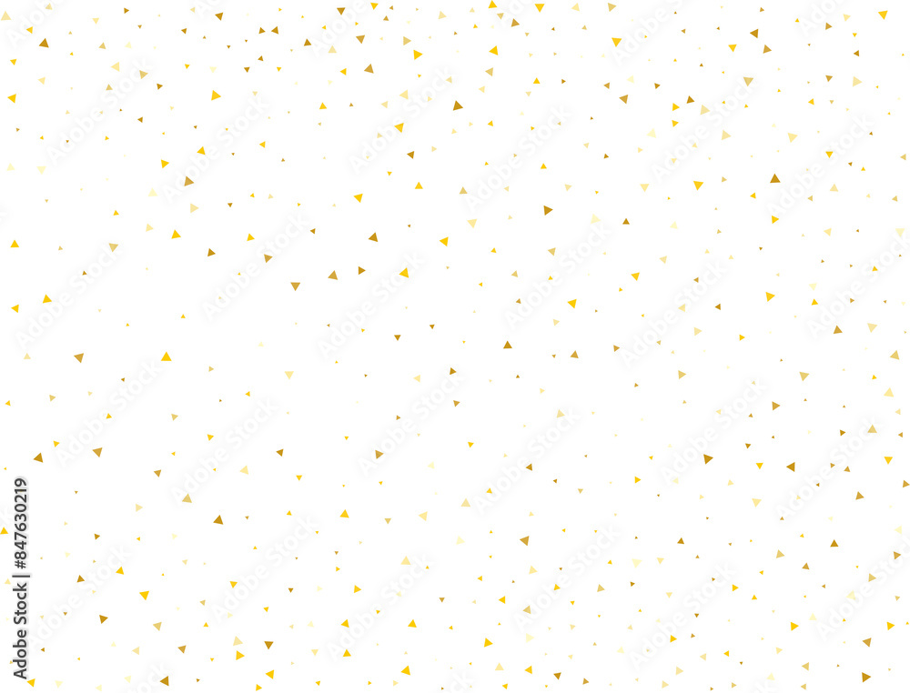 Yellow Triangle Confetti Yellow Triangle Confetti