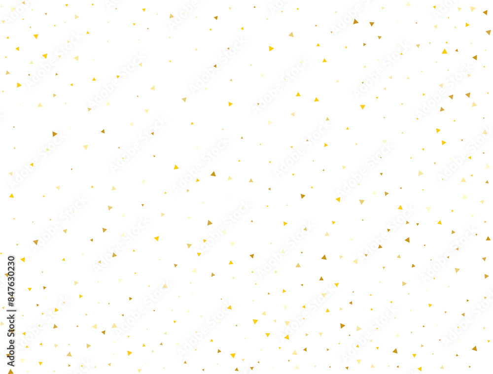 Yellow Triangle Confetti Yellow Triangle Confetti