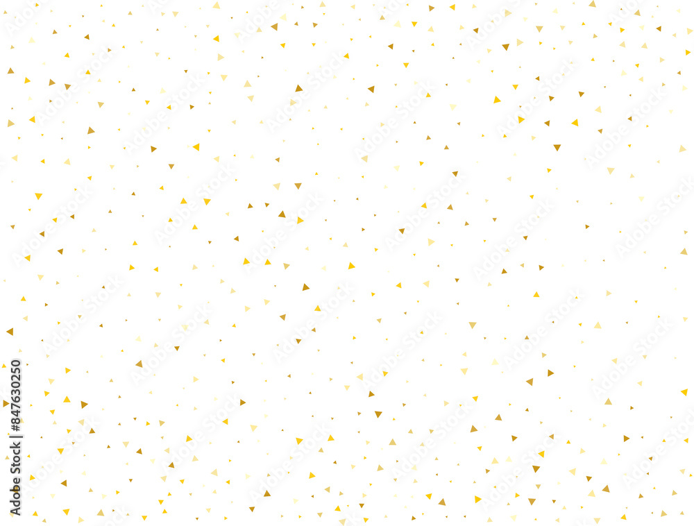 Yellow Triangle Confetti Yellow Triangle Confetti