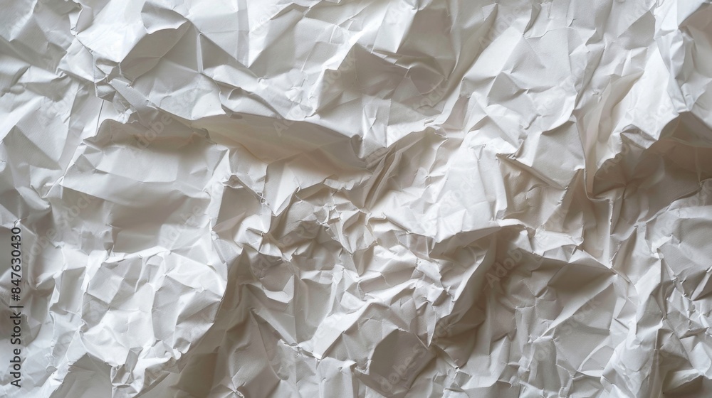 Crumpled paper background illustration generared by ai Crumpled paper background illustration generared by ai