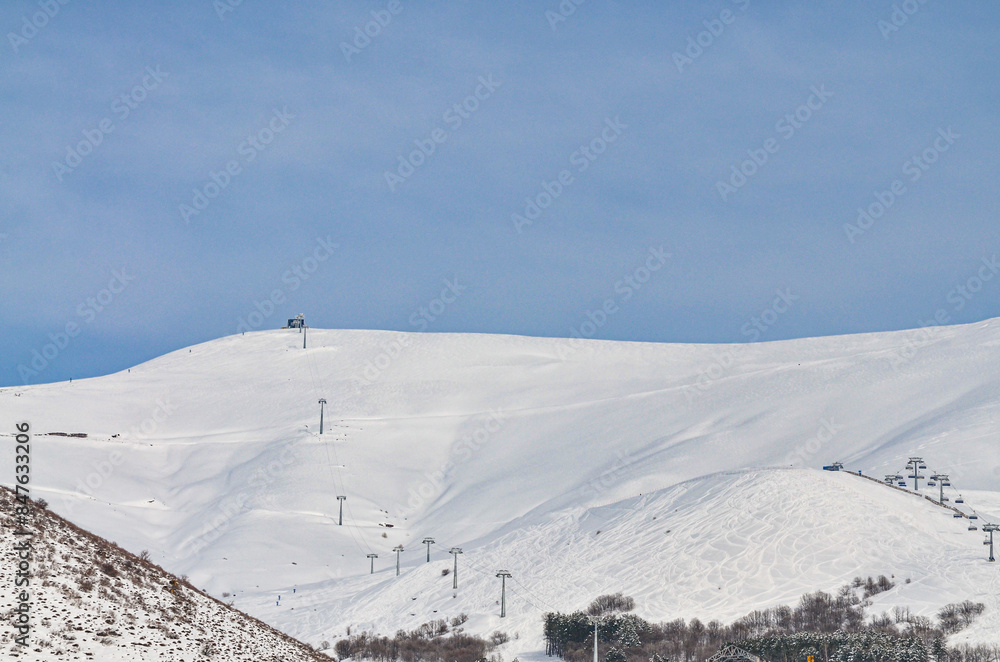 Fototapeta premium Myler Mountain Resort scenic view (Yeghipatrush, Armenia)