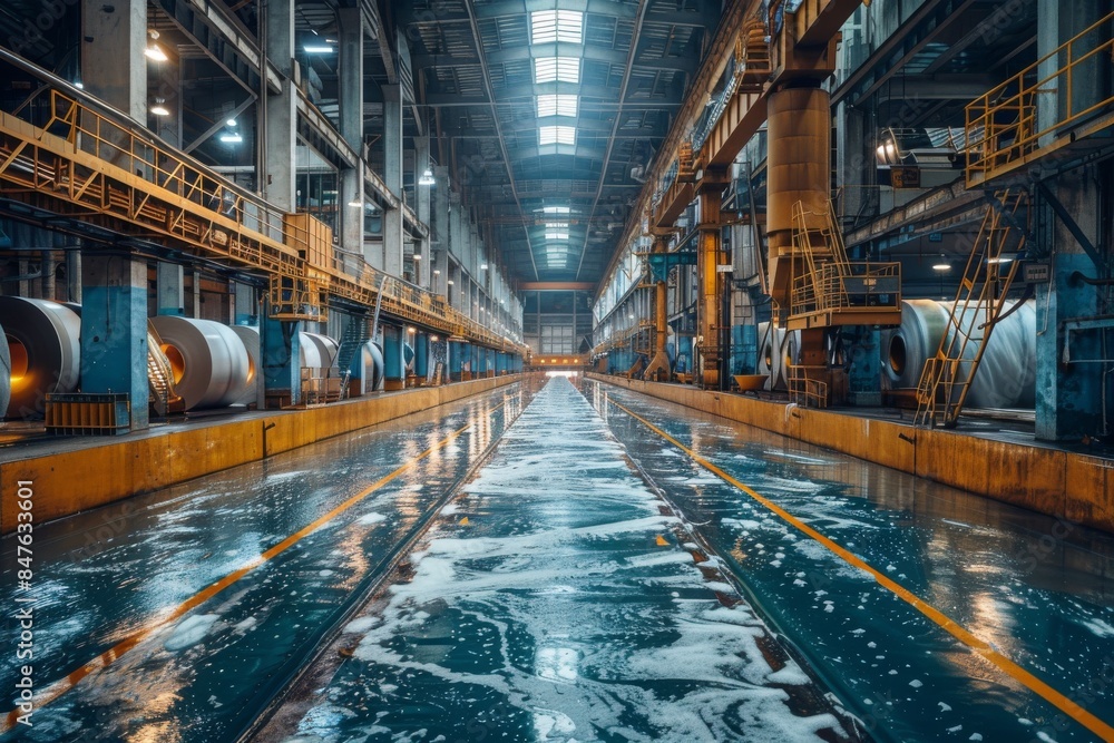 Fototapeta premium Paper factory