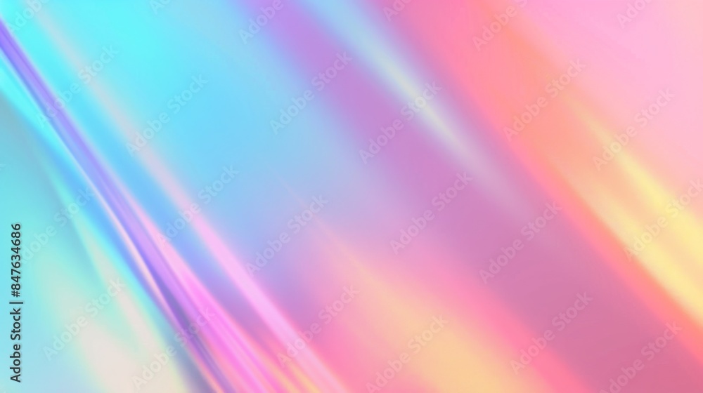 Holographic gradient background illustration generated by ai Holographic gradient background illustration generated by ai