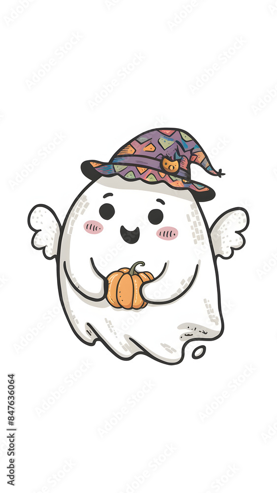 pumpkin with ghost pumpkin with ghost