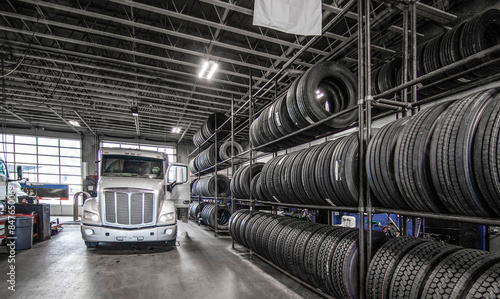 Truck repair shop in Ohio photo