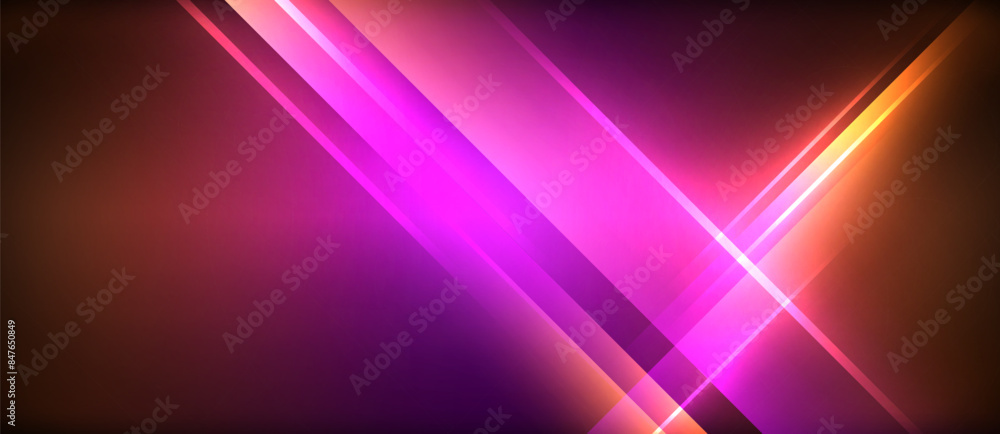 Neon glowing circle rays, light round lines in the dark, planet style neon wave lines. Energetic electric concept design for wallpaper, banner, background Neon glowing circle rays, light round lines in the dark, planet style neon wave lines. Energetic electric concept design for wallpaper, banner, background